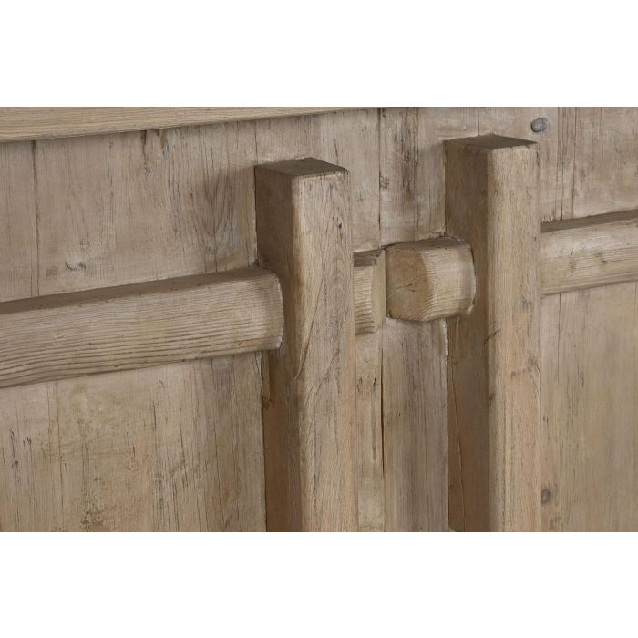 DKD Home Decor Aparador Antik china top Natural 4 Puertas Olmo Macizo 230 x 96 x 48 cm 3