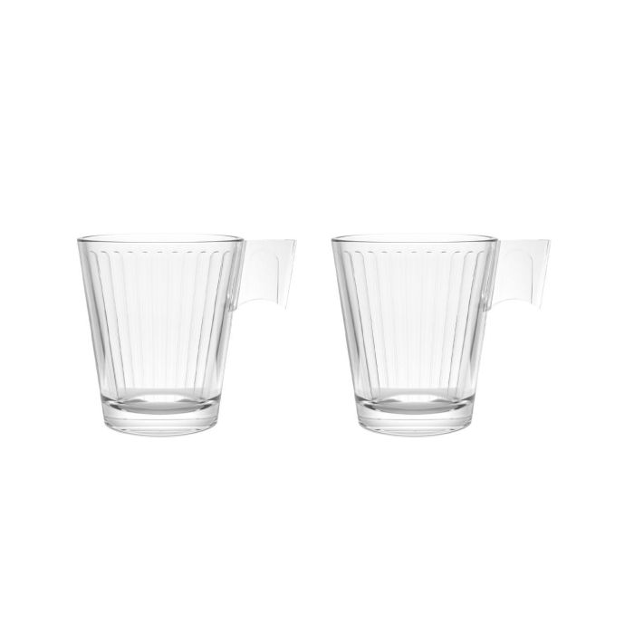 Set 2 Tazas Café con Leche 21Cl Napoli Lineal - Inde (36 Cajas) 2 Set 2 Tazas Café con Leche 21Cl Napoli Lineal - Inde (36 Cajas) 2