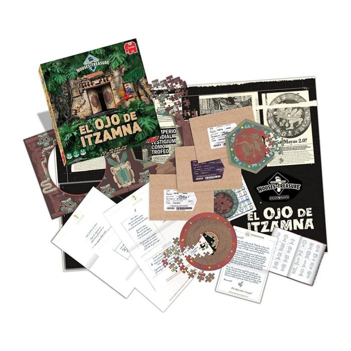 Jumbo Juego de Mesa Escape Quest El Ojo de Itzamna - Aventura en la Jungla 1