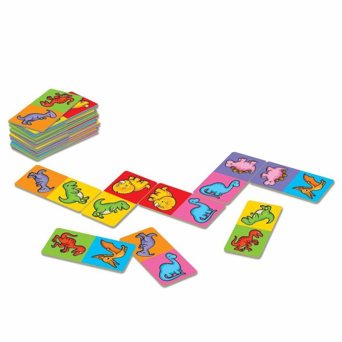 Orchard AUC5011863102058 Dinosaurios Dominó - Juego Clásico 2 Orchard AUC5011863102058 Dinosaurios Dominó - Juego Clásico 2