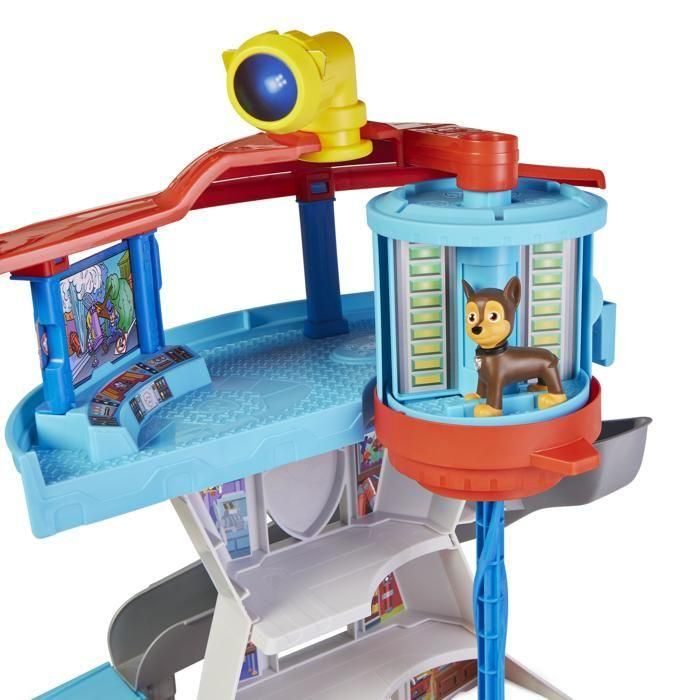 Spin Master Centro de Mando Torre de Control Paw Patrol, Set de Juego con 2 figuras de cachorros y cartas de misión, 50 cm de altura, Edad +3 años 1 Spin Master Centro de Mando Torre de Control Paw Patrol, Set de Juego con 2 figuras de cachorros y cartas de misión, 50 cm de altura, Edad +3 años 1