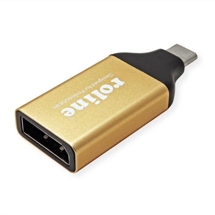 ROLINE GOLD Display Adapter USB Typ C - DisplayPort v1.2 1 ROLINE GOLD Display Adapter USB Typ C - DisplayPort v1.2 1