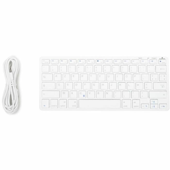 Teclado Bluestork Azerty Francés Blanco 5