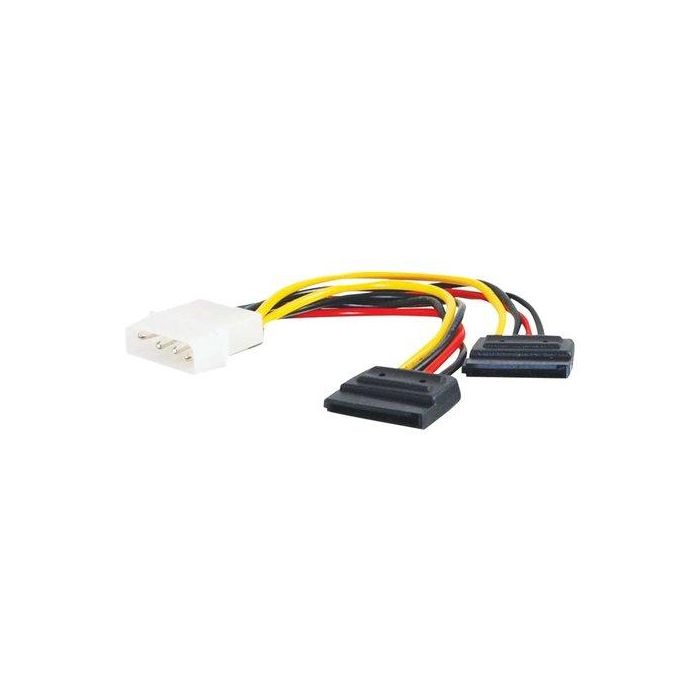 Cable Alimentacion Gembird 2X Sata 0,15M