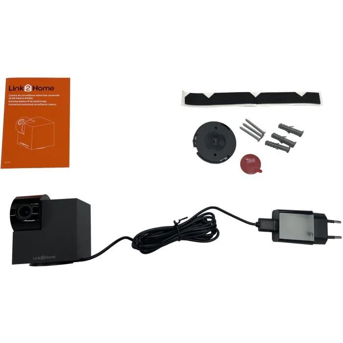 Link2Home LIN4004282468196 Cámara Wi-Fi Motorizada HD 1080P Visión Nocturna IP65 5