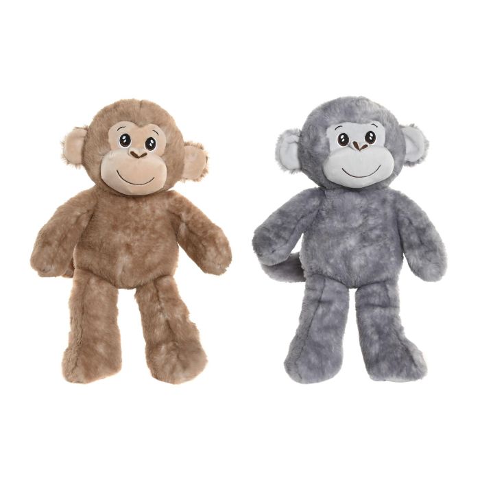 Peluche Kids DKD Home Decor Gris Marron 28 x 46 x 35 cm (6 Unidades) 0 Peluche Kids DKD Home Decor Gris Marron 28 x 46 x 35 cm (6 Unidades) 0