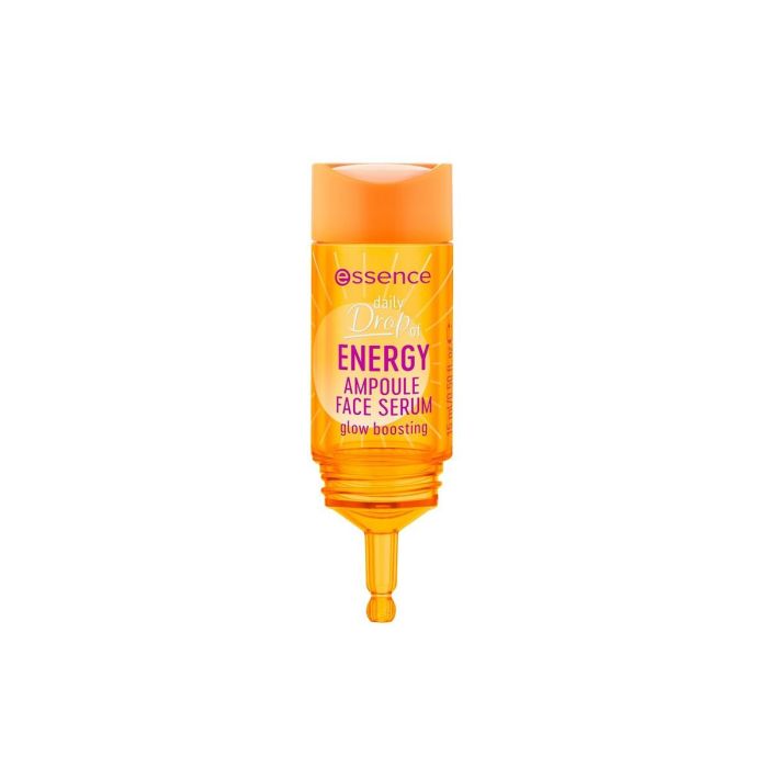 Essence Daily Drop of Energy Ampolla de Sérum Facial con Vitamina C - 15 ml, Hidratante y Revitalizante para Todo Tipo de Piel Essence Daily Drop of Energy Ampolla de Sérum Facial con Vitamina C - 15 ml, Hidratante y Revitalizante para Todo Tipo de Piel