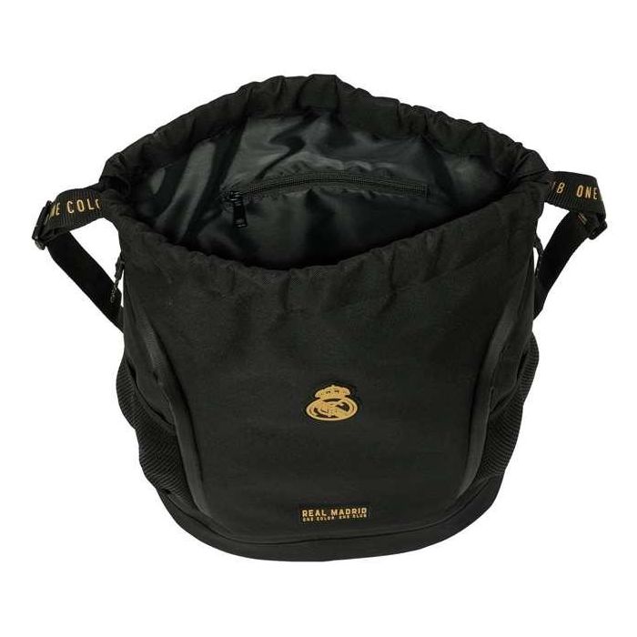 Mochila Saco Infantil Real Madrid C.F. Negro 35 x 40 x 1 cm 3