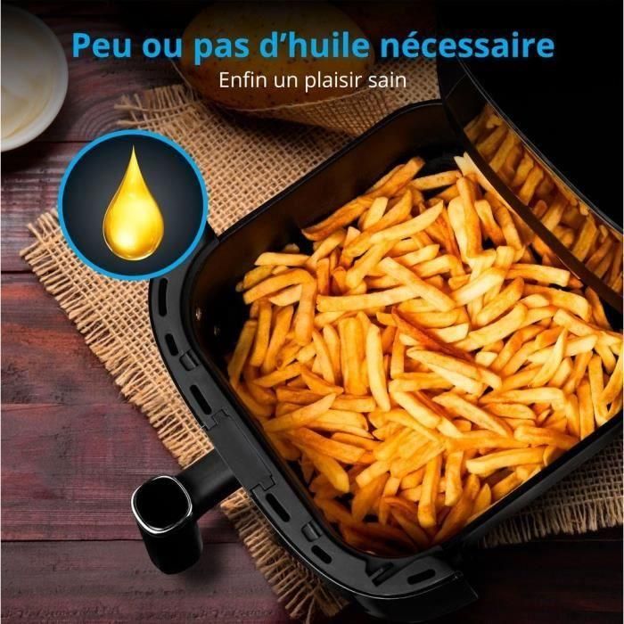 Freidora de aire caliente sin aceite - MD 11780 - Temperatura hasta 230°C - 10 programas - 5 L - 1500 Watt 3 Freidora de aire caliente sin aceite - MD 11780 - Temperatura hasta 230°C - 10 programas - 5 L - 1500 Watt 3