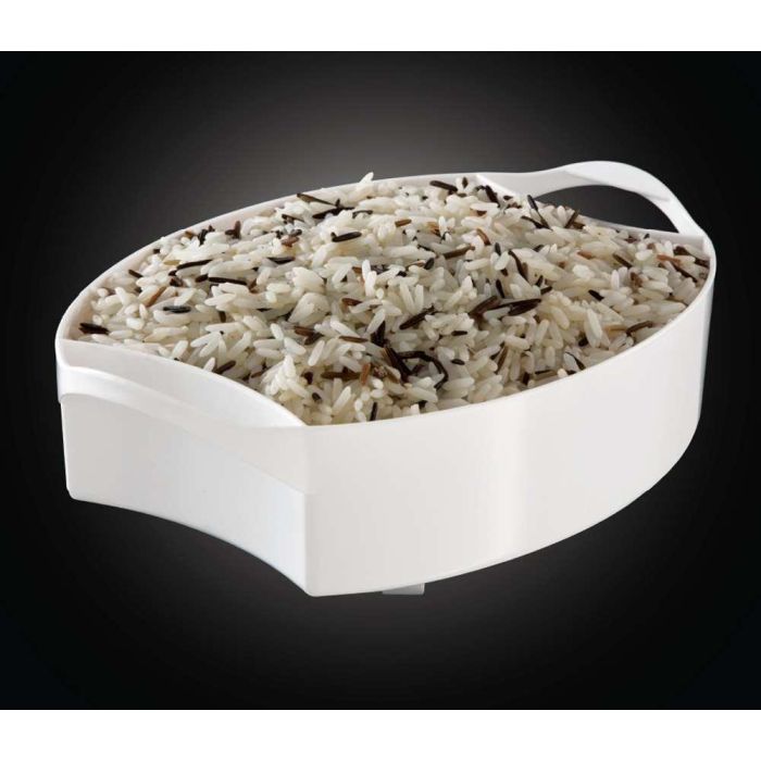 Russell Hobbs 23560-56 Cocedor a Vapor de 3 Pisos Maxicook con Temporizador Digital y Turbo-Impulso 5