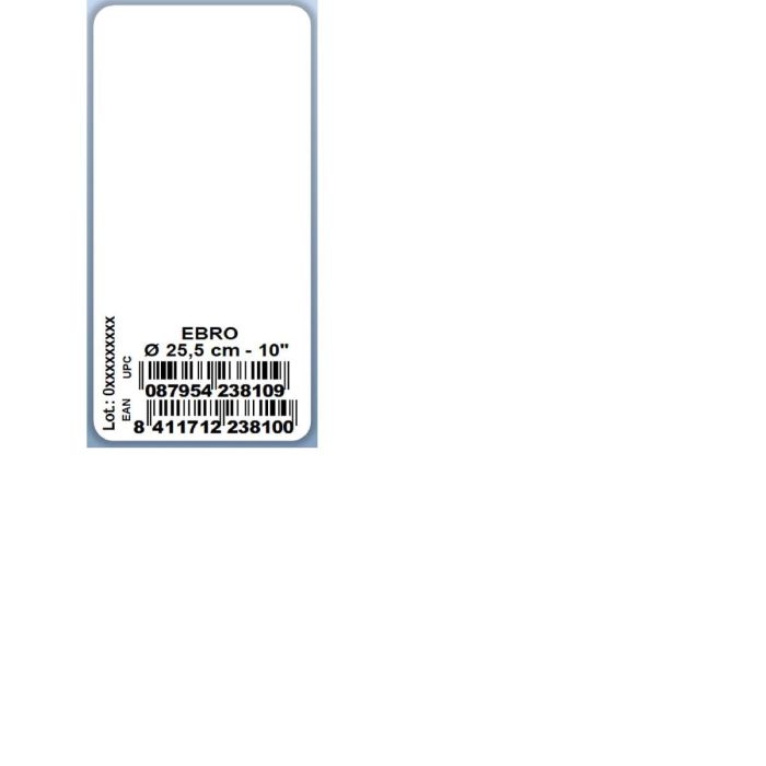 Plato Llano Opal Ebro Bormioli Rocco 24 cm