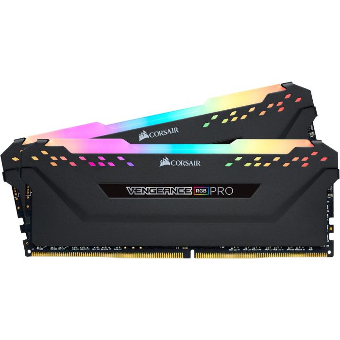 Corsair CMW32GX4M2A2666C16 32GB (2x16GB) DDR4 2666MHz CL16 Vengeance RGB Pro Memoria RAM para PC 2