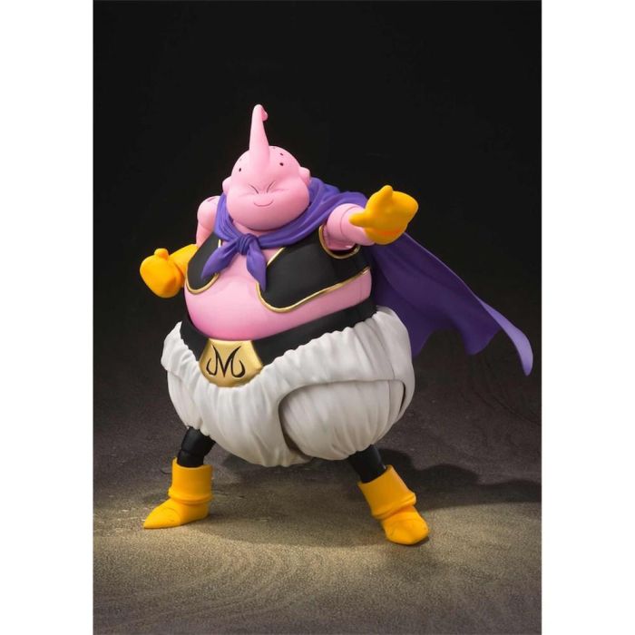 Bandai S.H. Figuarts Majin Boo Good Dragon Ball Z Figura Articulada 18cm con Manos y Caras Intercambiables, Chocolate 2