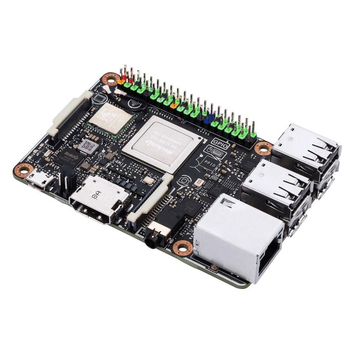 ASUS TINKER BOARD S R2.0/A/2G/16G Placa base Rockchip RK3288 2 GB DDR3-SDRAM 16 GB eMMC Wifi Bluetooth Gigabit Ethernet ASUS TINKER BOARD S R2.0/A/2G/16G Placa base Rockchip RK3288 2 GB DDR3-SDRAM 16 GB eMMC Wifi Bluetooth Gigabit Ethernet