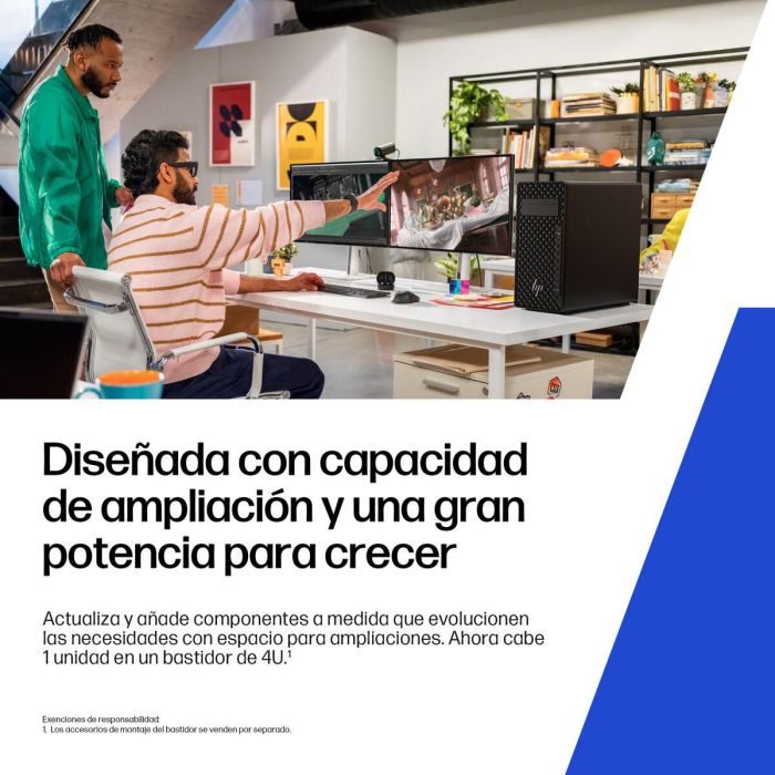 PC de Sobremesa HP D4CU5ET#ABE 48 GB Ultra 7-265 NVIDIA RTX A1000