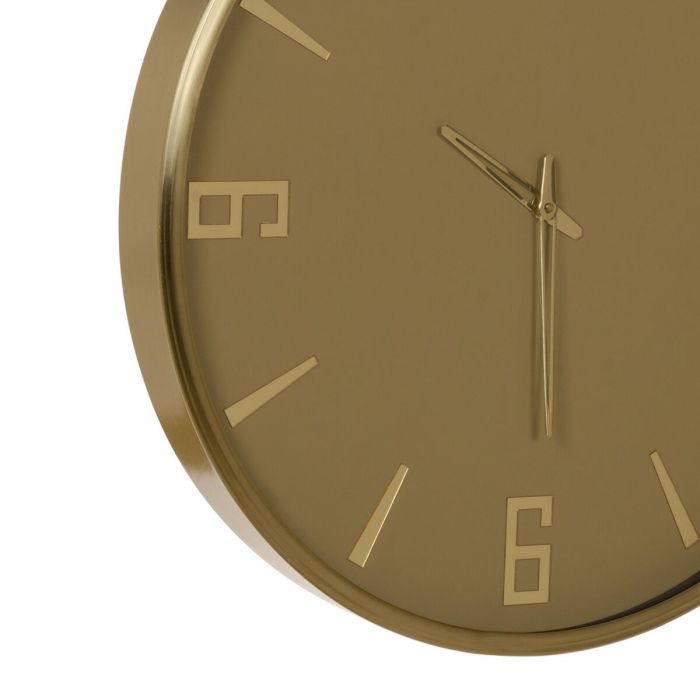 Reloj de Pared Amarillo Cristal Acero 51 x 5 x 51 cm 3