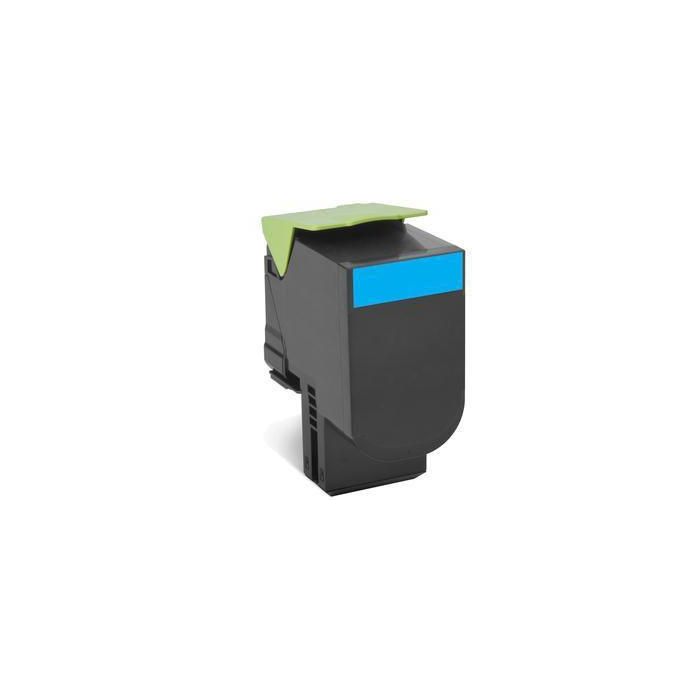 Lexmark Cyan toner, 3000 pages, compatible with CX410de / CX410dte / CX410e / CX510de / CX510dhe / CX510dthe Lexmark Cyan toner, 3000 pages, compatible with CX410de / CX410dte / CX410e / CX510de / CX510dhe / CX510dthe
