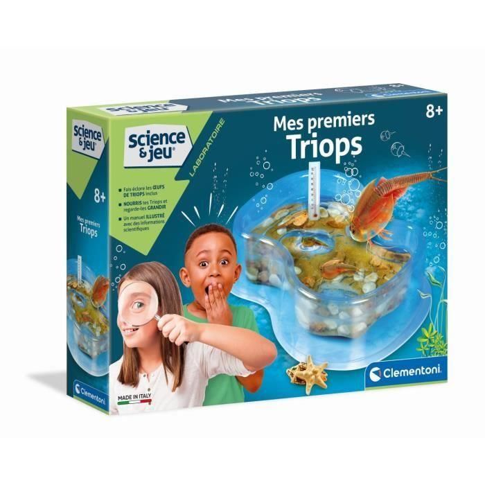 Clementoni My First Triops - Juego Científico para Criar Triops de la Era Dinosaurio - A partir de 8 años 0 Clementoni My First Triops - Juego Científico para Criar Triops de la Era Dinosaurio - A partir de 8 años 0