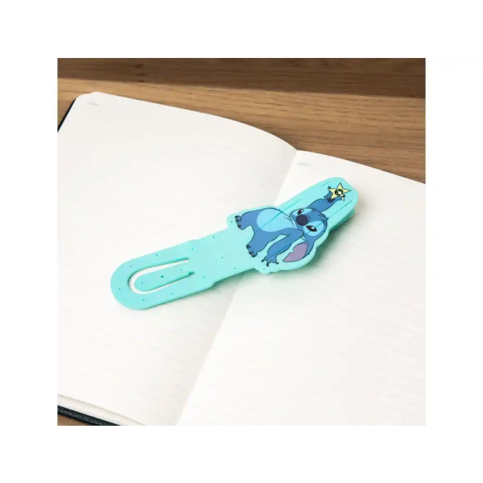 Wondee Lámpara de Lectura Stitch Oficial Disney Flexible Luz LED Marcador de Páginas Ideal para Fans 2