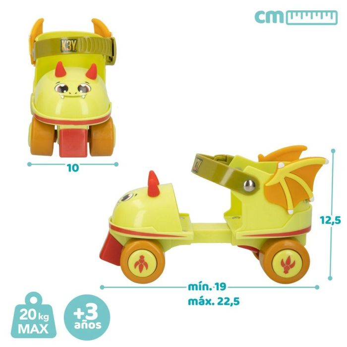 Patines Pat Avenue Dragón 24-30 (4 Unidades) 3