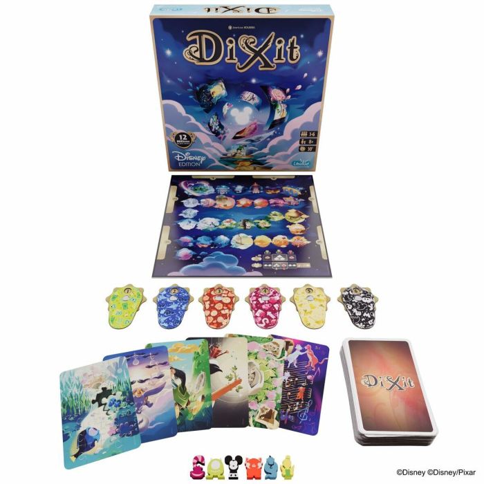 Asmodee ASM3558380107071 Dixit Disney Juego de Mesa de Imaginación para 3 a 6 personas 11