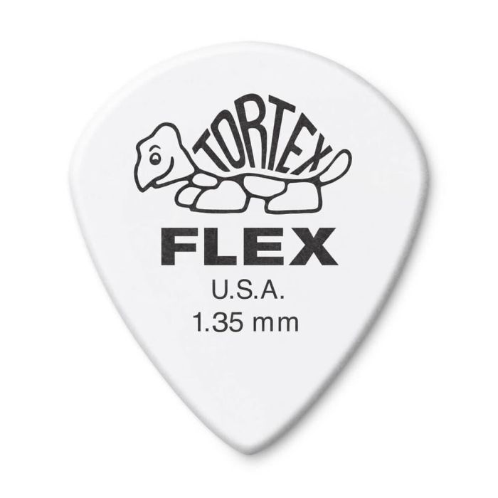 Dunlop Tortex Flex Jazz III Púas para Guitarra, Pack 72 Unidades, 1.35 Mm