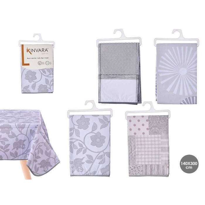 Mantel Rectangular Kinvara 140x300 cm - Colores Fríos, Estampado (24 Unidades) Mantel Rectangular Kinvara 140x300 cm - Colores Fríos, Estampado (24 Unidades)