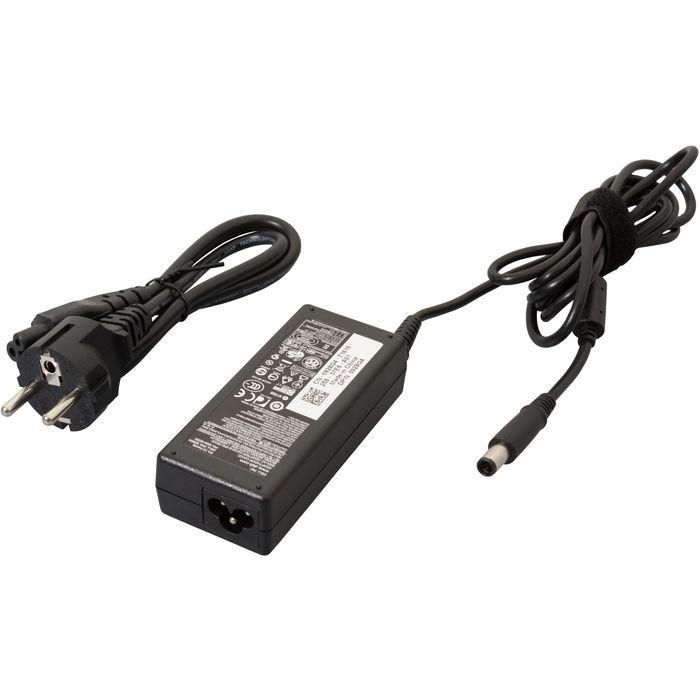Dell Adaptador de Corriente AC 65W 3-Pin 2m Negro Dell Adaptador de Corriente AC 65W 3-Pin 2m Negro