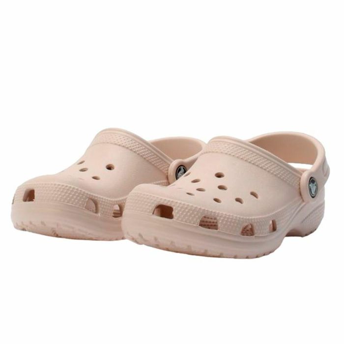 Zuecos Crocs Beige 1