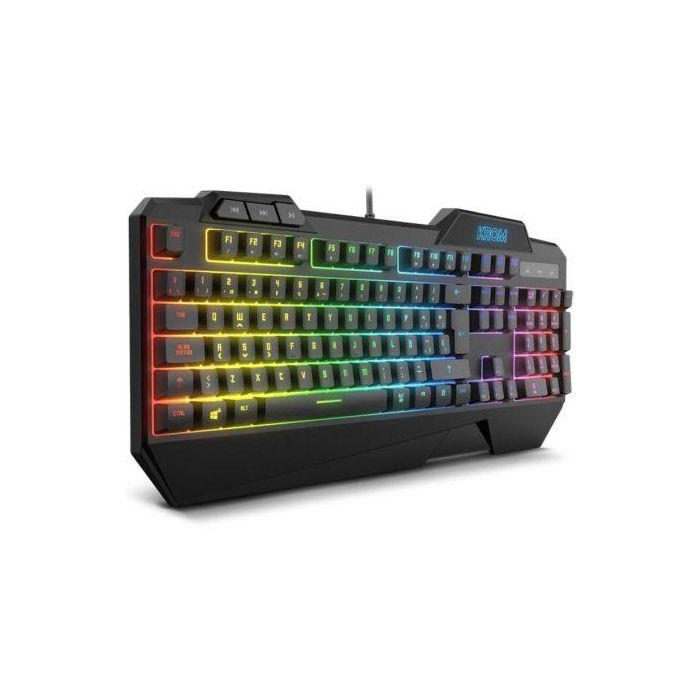 Teclado y Ratón Gaming Krom NXKROMKRSHRSP Negro 1 Teclado y Ratón Gaming Krom NXKROMKRSHRSP Negro 1