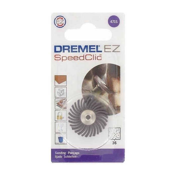 DREMEL Cepillo abrasivo de precisión grano 36 1