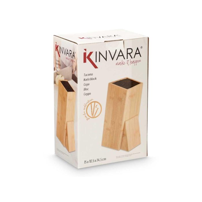 Tacoma Bambú Kinvara 15x24.5x10.4 cm - Natural (6 Unidades) 2 Tacoma Bambú Kinvara 15x24.5x10.4 cm - Natural (6 Unidades) 2