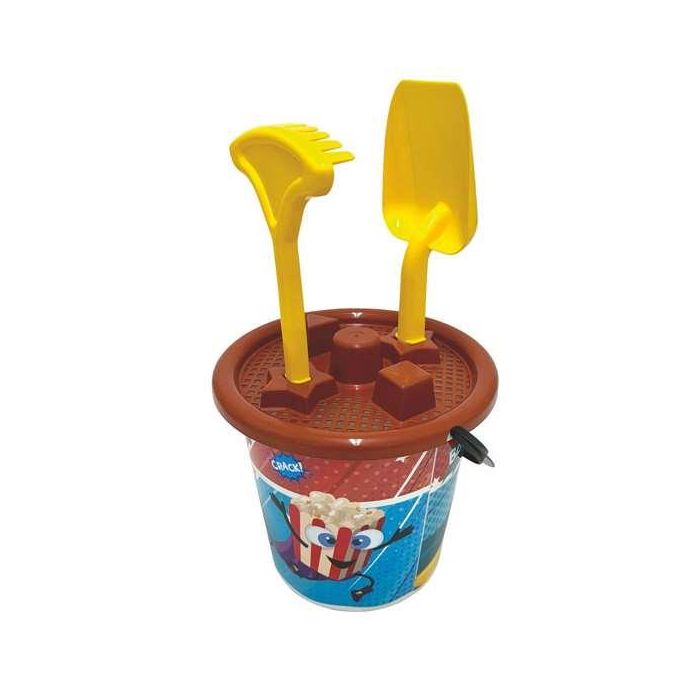 AVC Juego de Cubos de Playa con Pala, Rastrillo y Cedazo - Surtido de Colores - Modelos Surtidos AVC Juego de Cubos de Playa con Pala, Rastrillo y Cedazo - Surtido de Colores - Modelos Surtidos