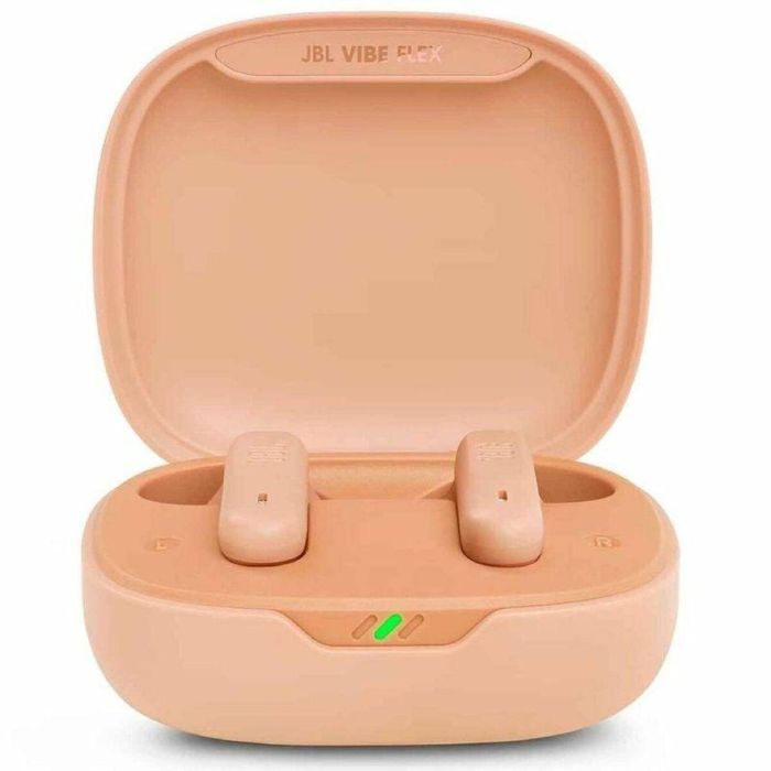 Auriculares Inalámbricos con Estuche de Carga JBL Vibe Flex Beige Auriculares Inalámbricos con Estuche de Carga JBL Vibe Flex Beige
