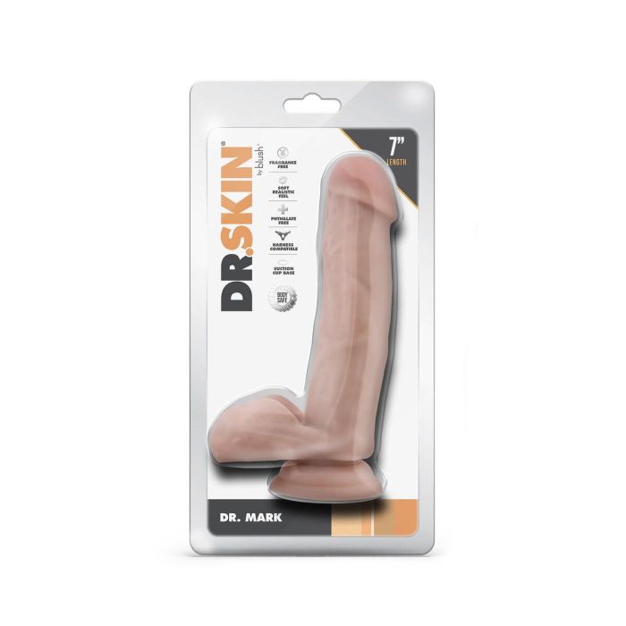 Consolador Realista Blush Dr Skin PVC Ø 3,8 cm (13,9 cm) 2 Consolador Realista Blush Dr Skin PVC Ø 3,8 cm (13,9 cm) 2