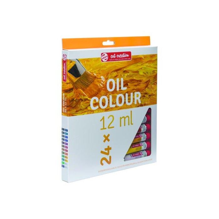 Pintura Oleo Talens Art Creation Set Iniciacion 12 Ml (Tubo) Estuche De 24