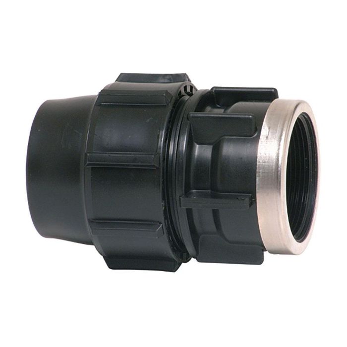 Enlace mixto rosca hembra polipropileno 25 mm x 3/4" Enlace mixto rosca hembra polipropileno 25 mm x 3/4"