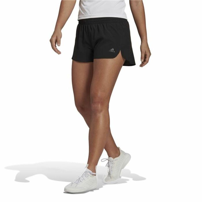 Pantalones Cortos Deportivos para Mujer Adidas Rnfastrt Ib Mujer Negro 5 Pantalones Cortos Deportivos para Mujer Adidas Rnfastrt Ib Mujer Negro 5
