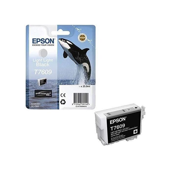 EPSON SURECOLOR SC-P600 Cartucho gris claro 1 EPSON SURECOLOR SC-P600 Cartucho gris claro 1
