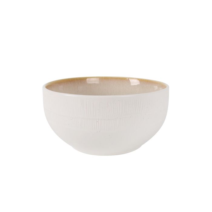 La Mediterranea Ensaladera Calobra Crema 18 x 9 cm (16 Unidades) 2