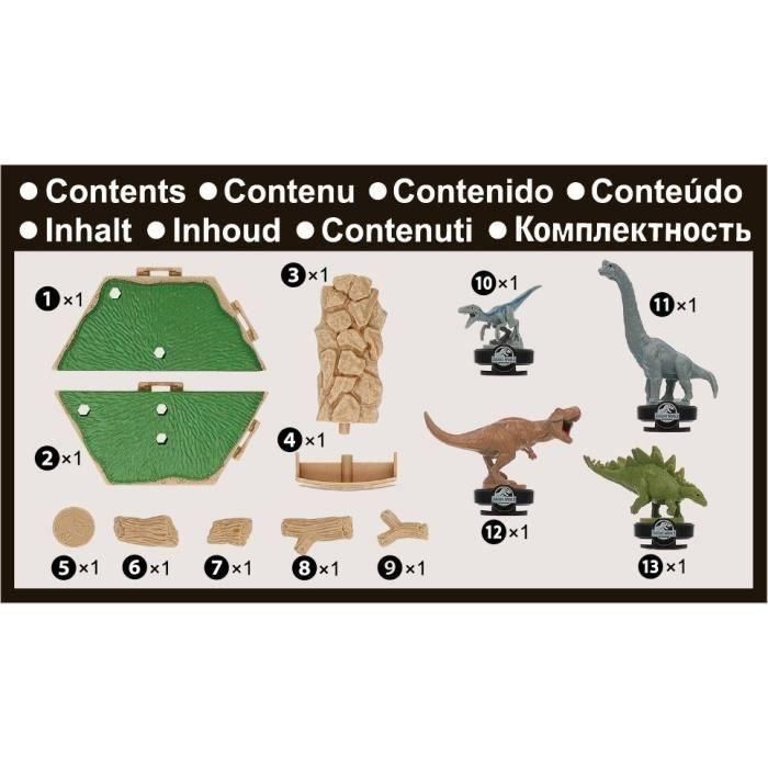 Juego de equilibrio - JUEGOS DE ÉPOCA - Jurassic World Island Quake - Dinosaurios en la plataforma, ¡el último en llegar gana! 2 Juego de equilibrio - JUEGOS DE ÉPOCA - Jurassic World Island Quake - Dinosaurios en la plataforma, ¡el último en llegar gana! 2