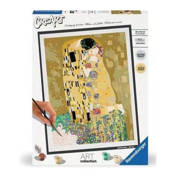 Ravensburger 23648 CreArt Gran Formato Klimt Des 12 ans - Pintar por Números 30x40 cm