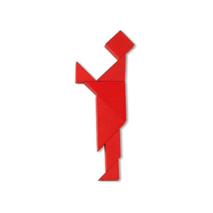 Cayro Juego Tangrams de Madera para hasta 4 Jugadores con 3 Niveles de Dificultad 31,5x18x3 cm 4 Cayro Juego Tangrams de Madera para hasta 4 Jugadores con 3 Niveles de Dificultad 31,5x18x3 cm 4