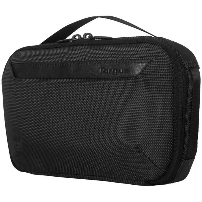 Targus HeritageLuxe Mochila de viaje para portátil 15-16 pulgadas Hombre Poliéster Negra con RFID y ventilación posterior 13