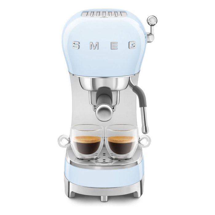 Smeg ECF02PBEU Máquina Espresso, 1.1L, 1350W, Pastel Blue 19
