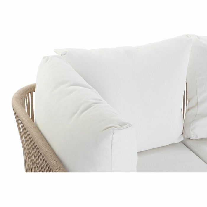 Sofa Terraza Y Jardin DKD Home Decor Beige Blanco 170 x 86 x 196 cm Set de 2 1