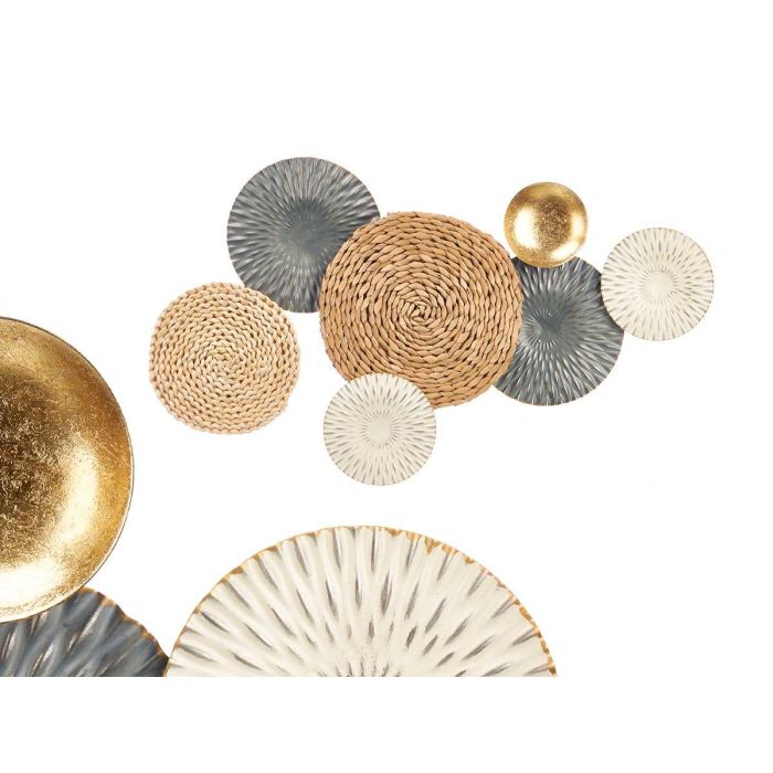 Mural Metal Vegetal Giftdecor 72X5CM (4 Unidades) Mural Metal Vegetal Giftdecor 72X5CM (4 Unidades)