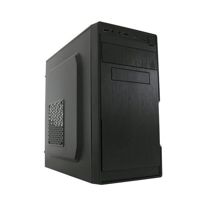 LC-Power 2014MB Midi Tower para PC, micro ATX/Mini-ITX, Color Negro, con USB 3.2 Gen 1