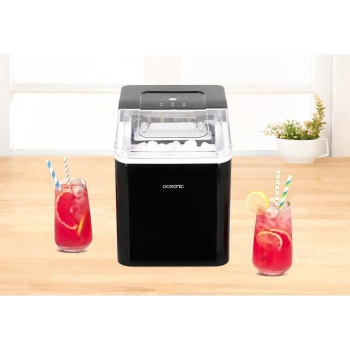 Máquina de Hacer Hielo Oceanic OCEAMAG02 Negro 120 W 1,5 L 5