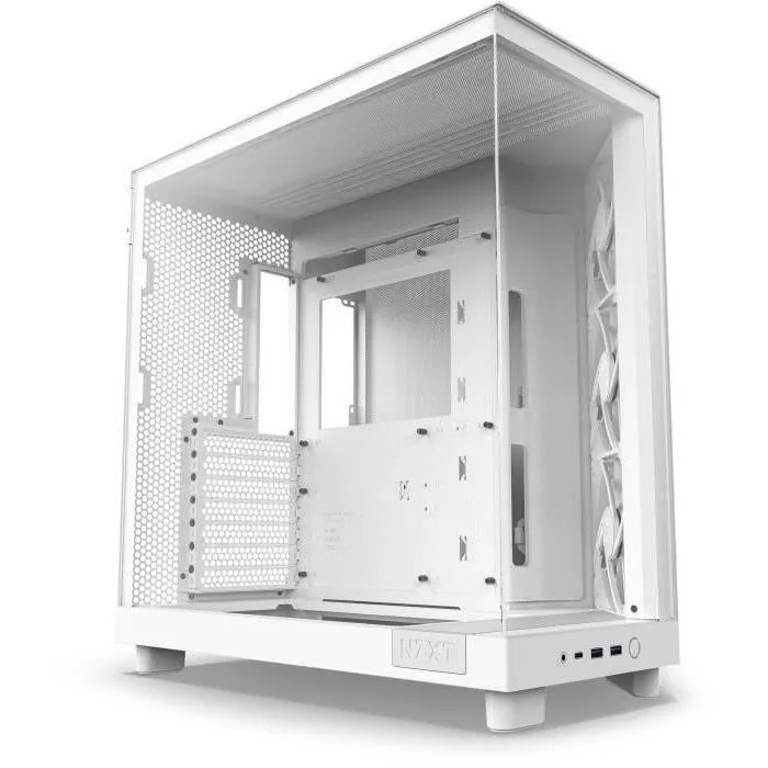 NZXT CC-H61FW-01 H6 Air Flow Midi Tower Blanco 0 NZXT CC-H61FW-01 H6 Air Flow Midi Tower Blanco 0